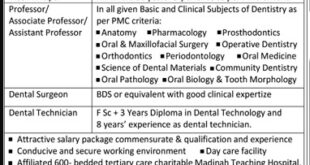 University Medical And Dental College Jobs Faisalabad